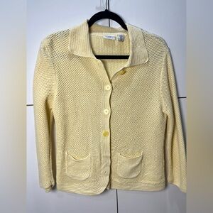 Covington Women's Yellow Cardigan Sweater